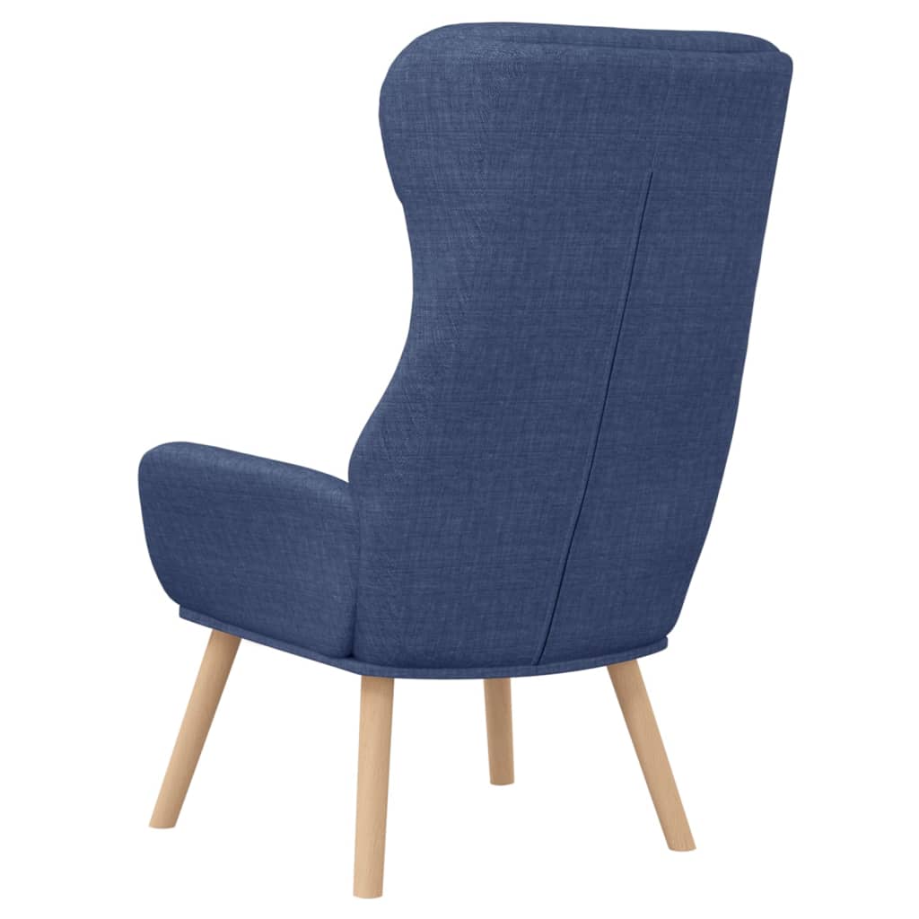 Relaxstoel stof blauw is nu te koop bij PeponiXL, paradijselijk wonen!
