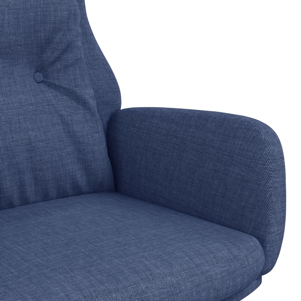 Relaxstoel stof blauw is nu te koop bij PeponiXL, paradijselijk wonen!