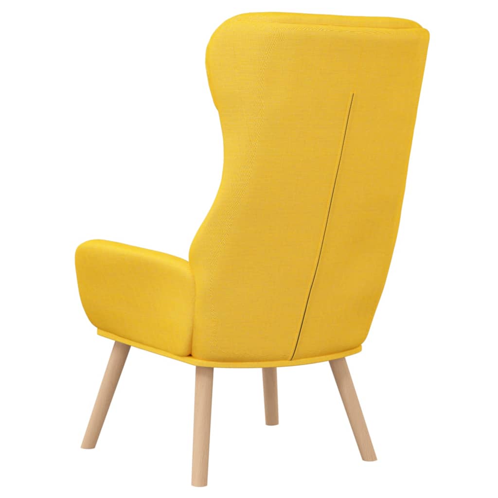 Relaxstoel stof mosterdgeel is nu te koop bij PeponiXL, paradijselijk wonen!