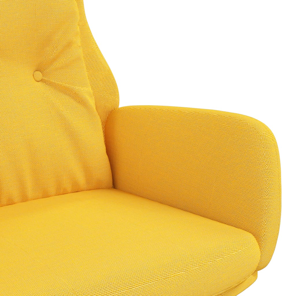 Relaxstoel stof mosterdgeel is nu te koop bij PeponiXL, paradijselijk wonen!