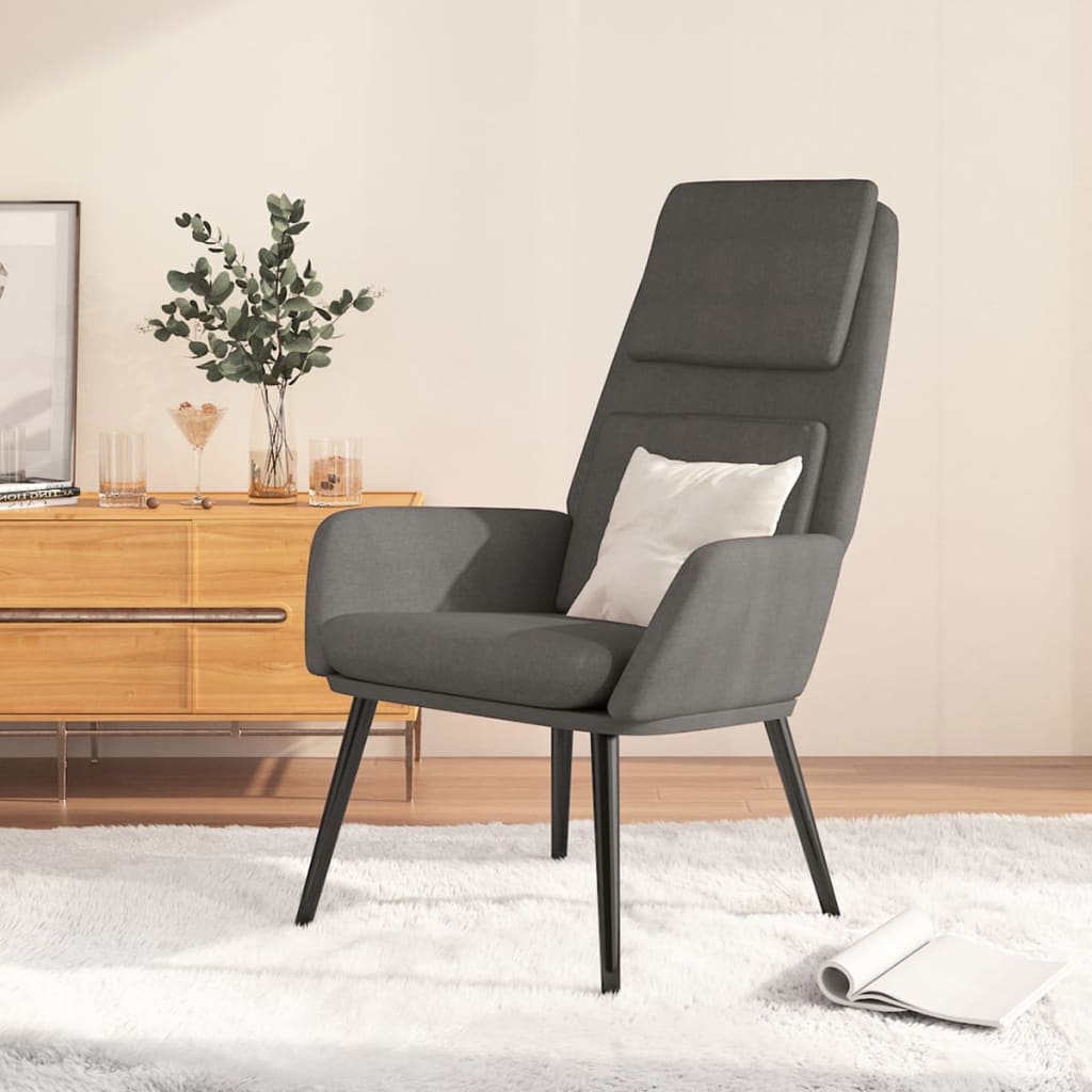 Relaxstoel stof lichtgrijs is nu te koop bij PeponiXL, paradijselijk wonen!