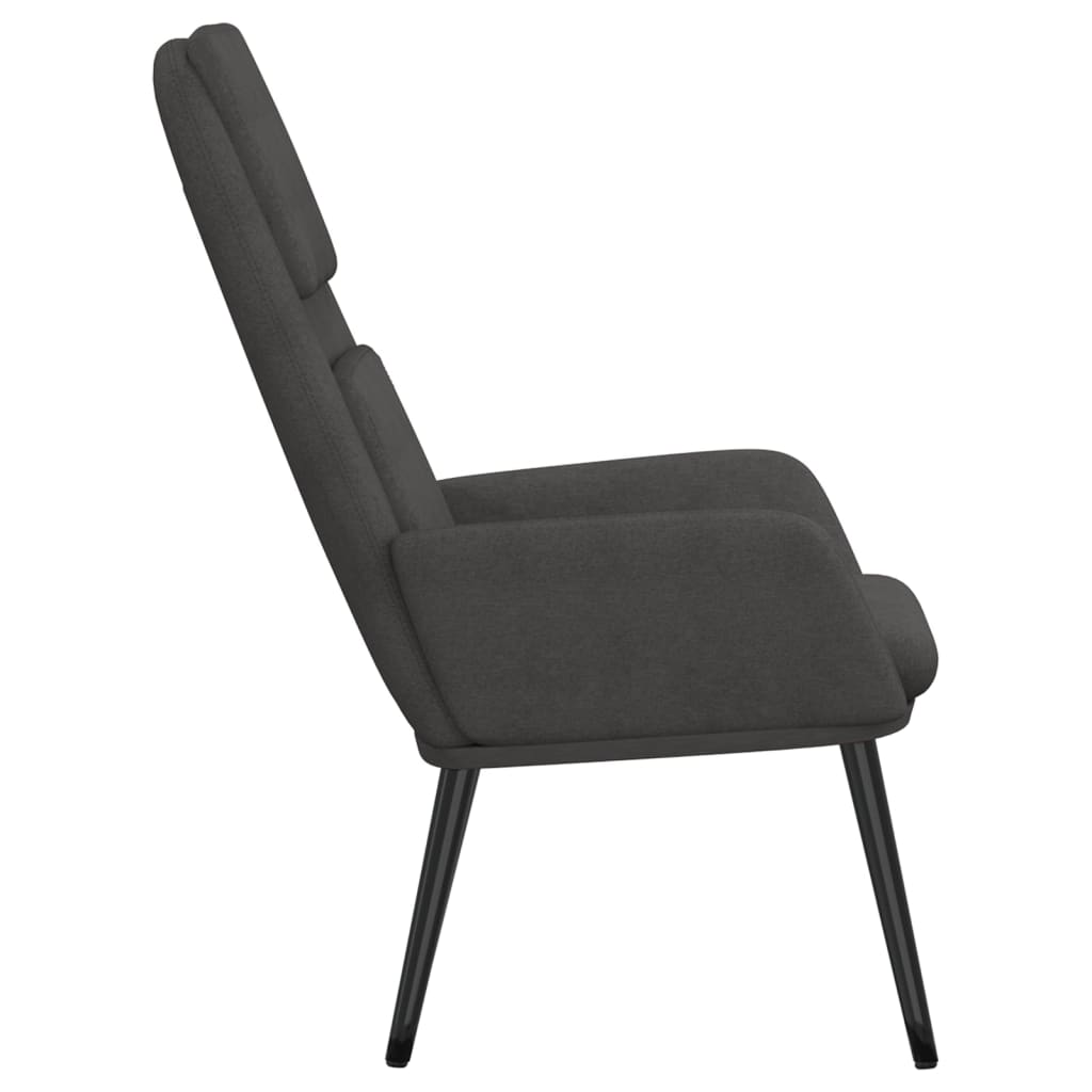 Relaxstoel stof donkergrijs is nu te koop bij PeponiXL, paradijselijk wonen!