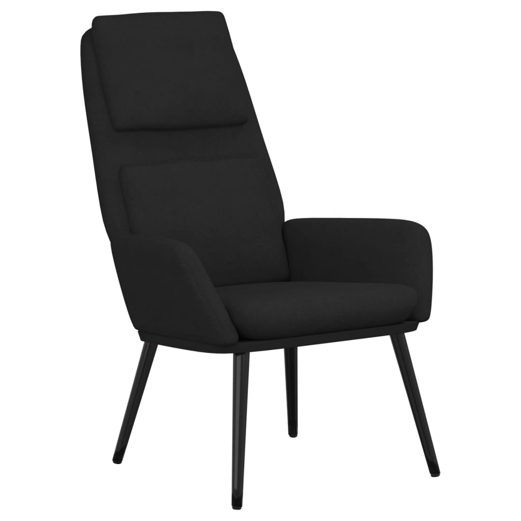 Relaxstoel stof zwart is nu te koop bij PeponiXL, paradijselijk wonen!