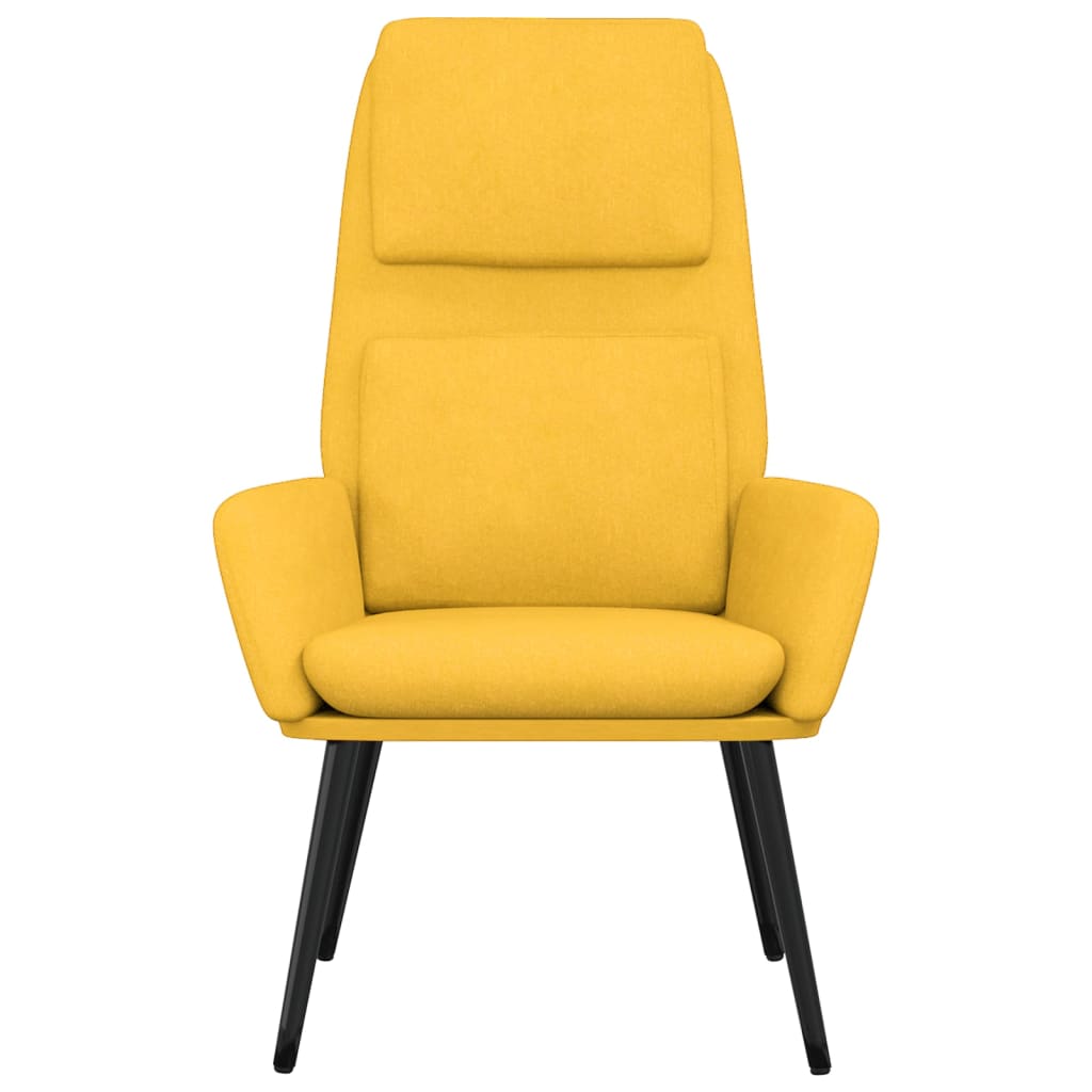 Relaxstoel stof mosterdgeel is nu te koop bij PeponiXL, paradijselijk wonen!