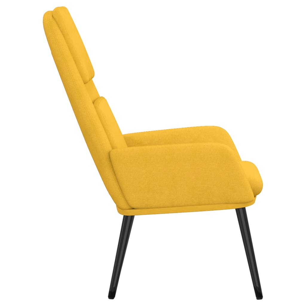 Relaxstoel stof mosterdgeel is nu te koop bij PeponiXL, paradijselijk wonen!