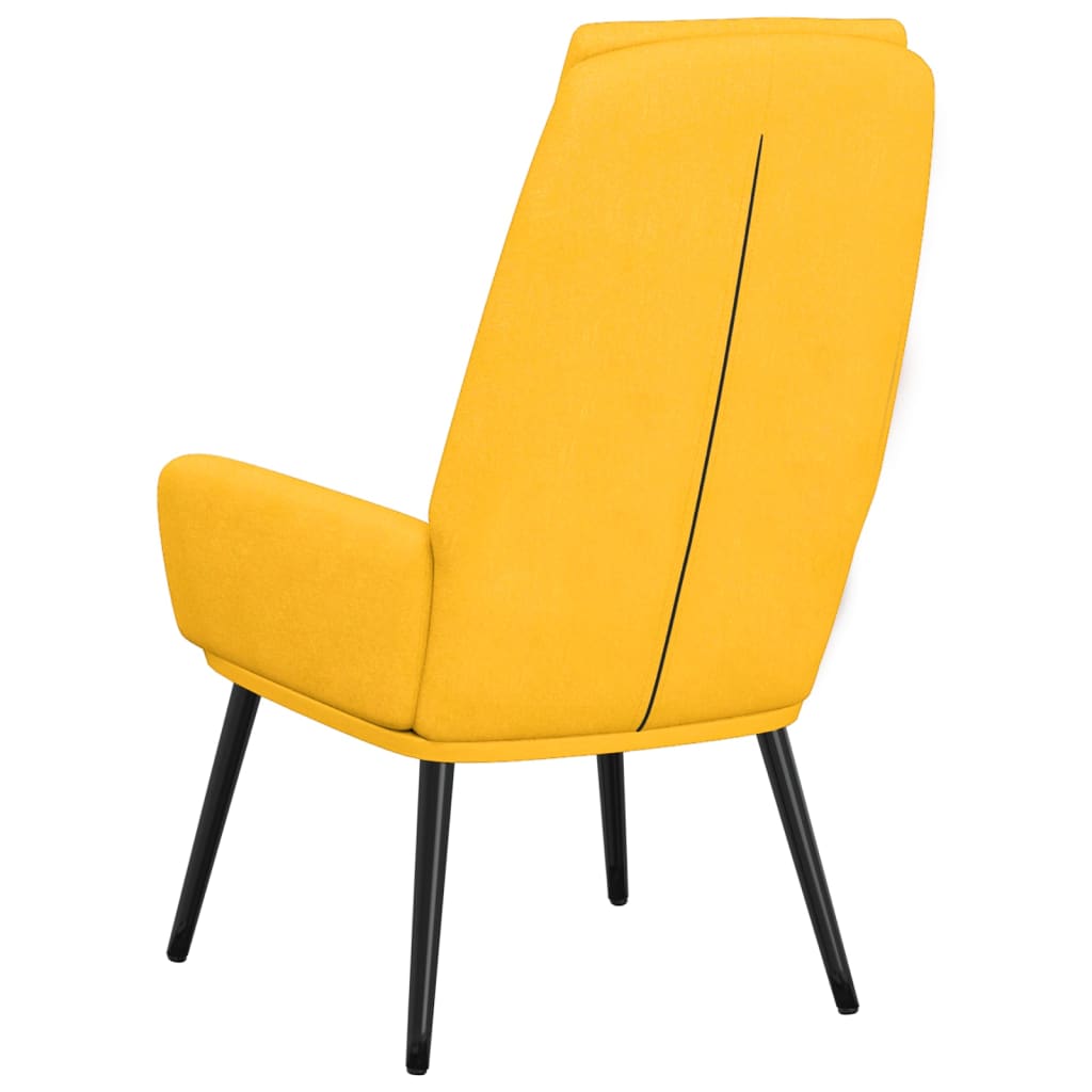Relaxstoel stof mosterdgeel is nu te koop bij PeponiXL, paradijselijk wonen!