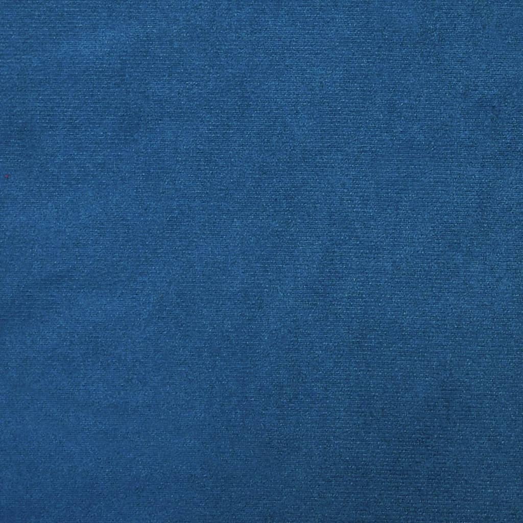 Relaxstoel fluweel blauw is nu te koop bij PeponiXL, paradijselijk wonen!