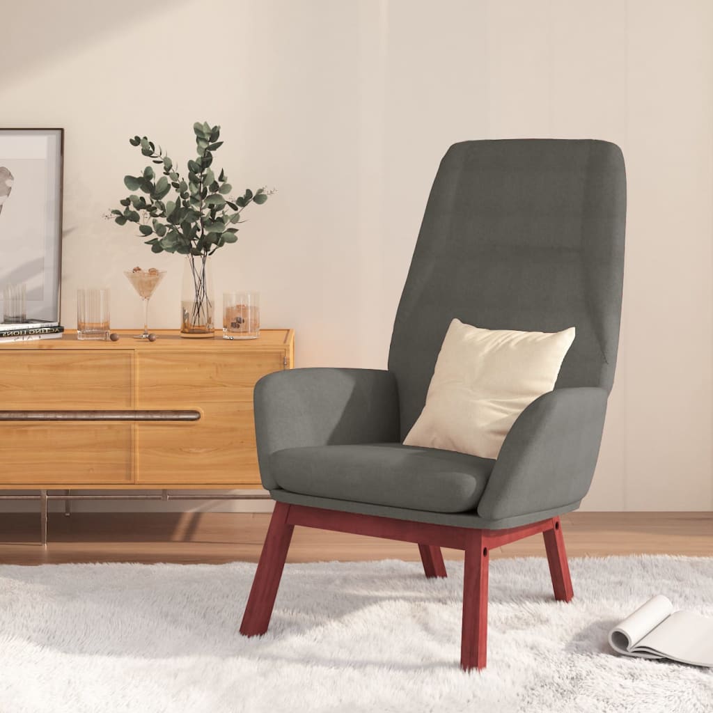 Relaxstoel stof lichtgrijs is nu te koop bij PeponiXL, paradijselijk wonen!