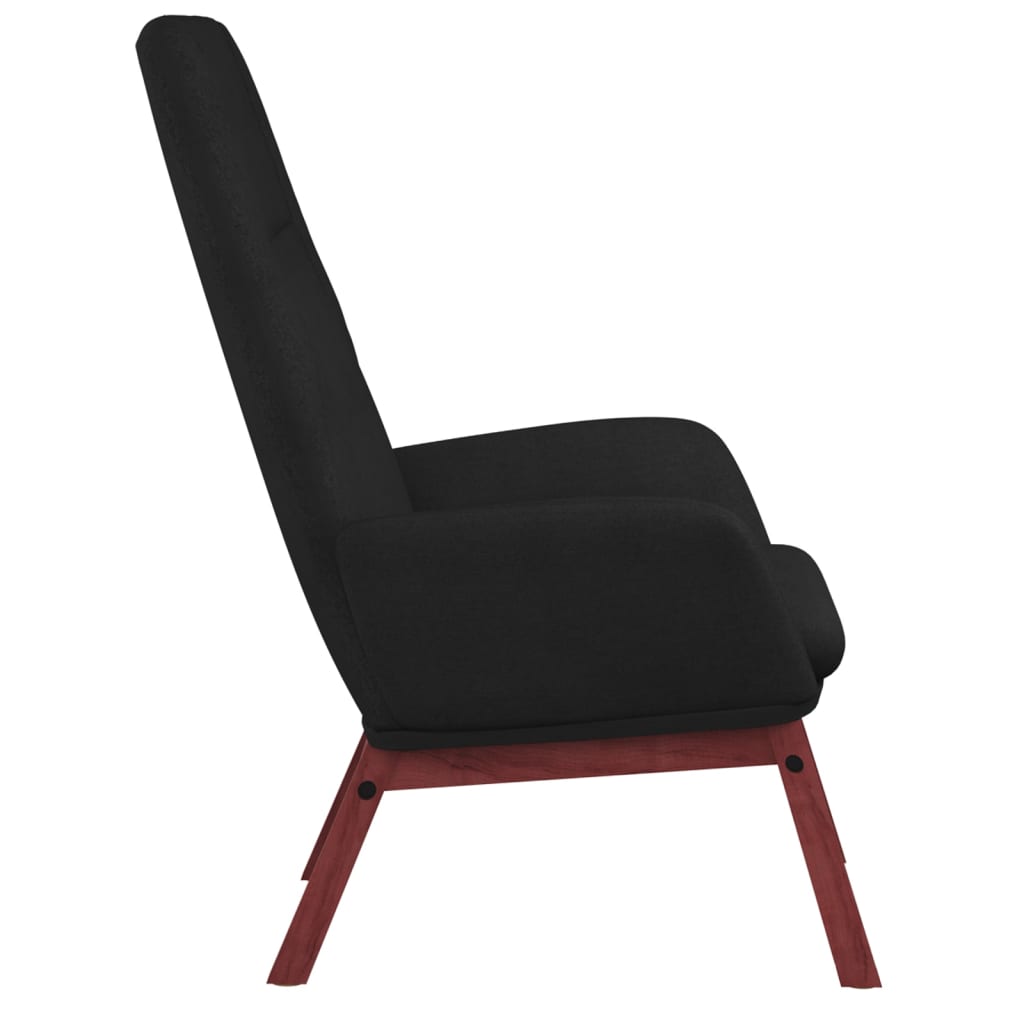 Relaxstoel stof zwart is nu te koop bij PeponiXL, paradijselijk wonen!