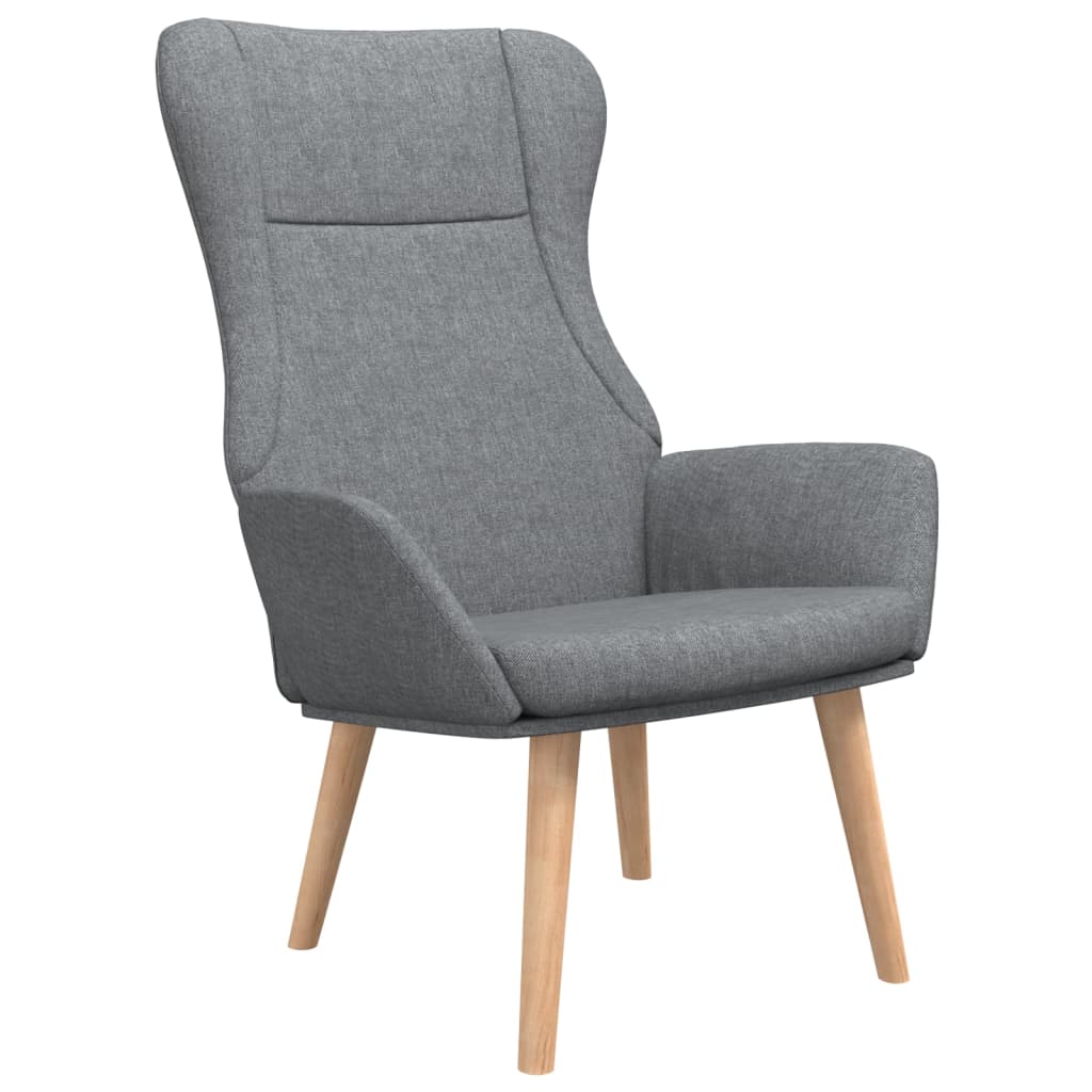 Relaxstoel stof lichtgrijs is nu te koop bij PeponiXL, paradijselijk wonen!