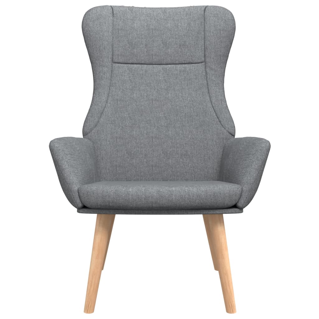 Relaxstoel stof lichtgrijs is nu te koop bij PeponiXL, paradijselijk wonen!