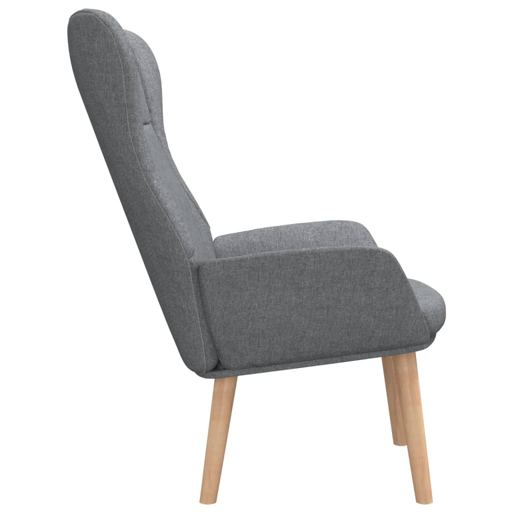 Relaxstoel stof lichtgrijs is nu te koop bij PeponiXL, paradijselijk wonen!