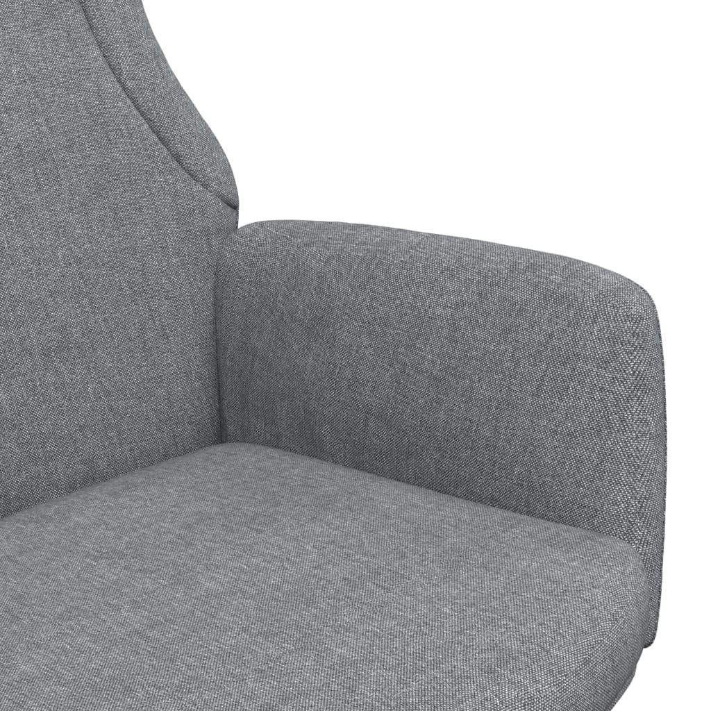 Relaxstoel stof lichtgrijs is nu te koop bij PeponiXL, paradijselijk wonen!