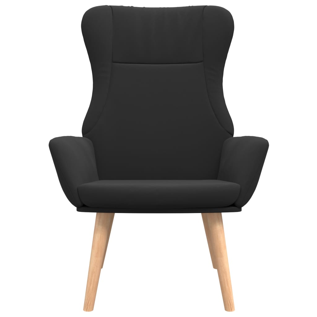 Relaxstoel stof zwart is nu te koop bij PeponiXL, paradijselijk wonen!