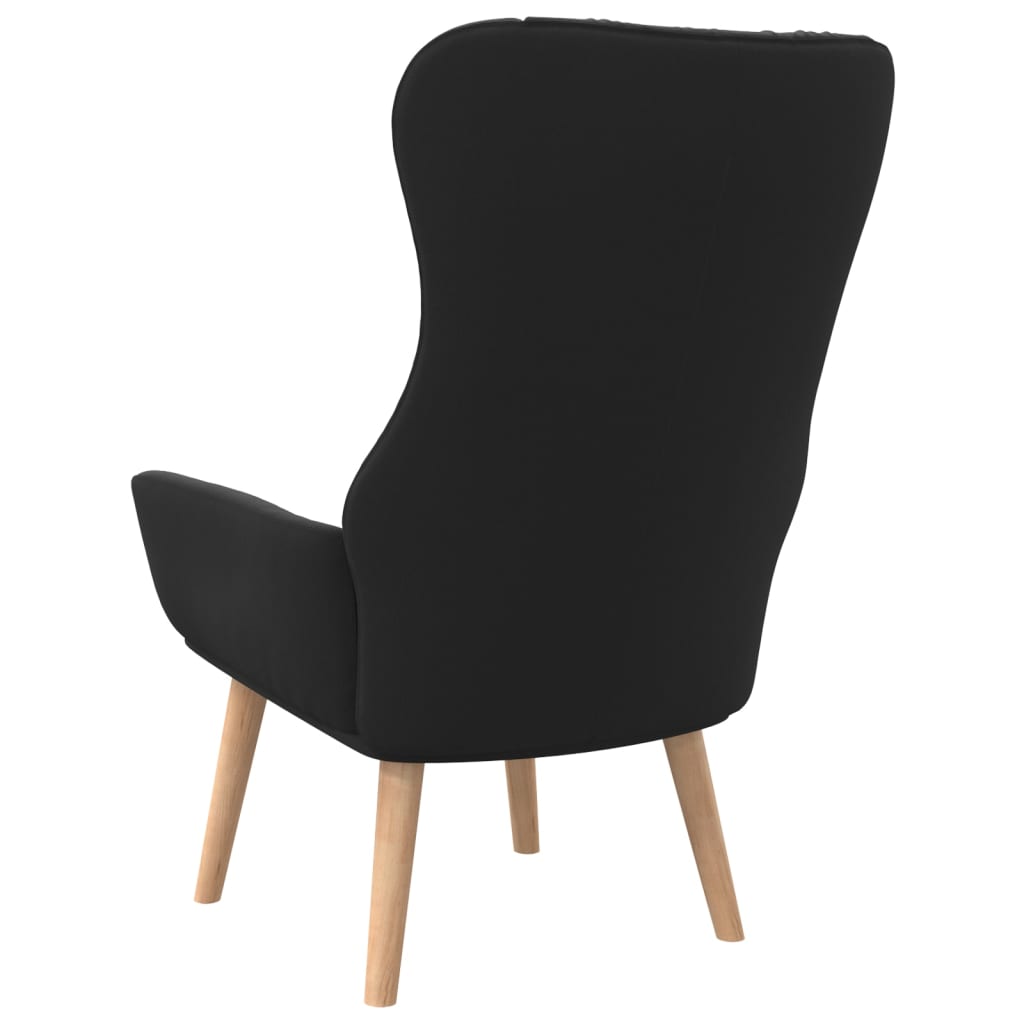 Relaxstoel stof zwart is nu te koop bij PeponiXL, paradijselijk wonen!