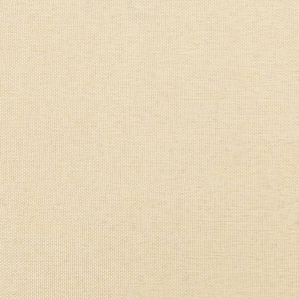 Voetenbank 45x29,5x35 cm stof crèmekleurig is nu te koop bij PeponiXL, paradijselijk wonen!