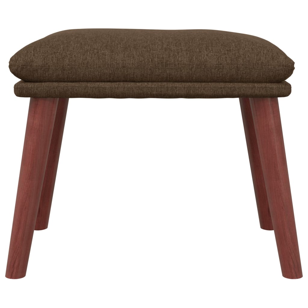 Voetenbank 45x29,5x35 cm stof bruin is nu te koop bij PeponiXL, paradijselijk wonen!