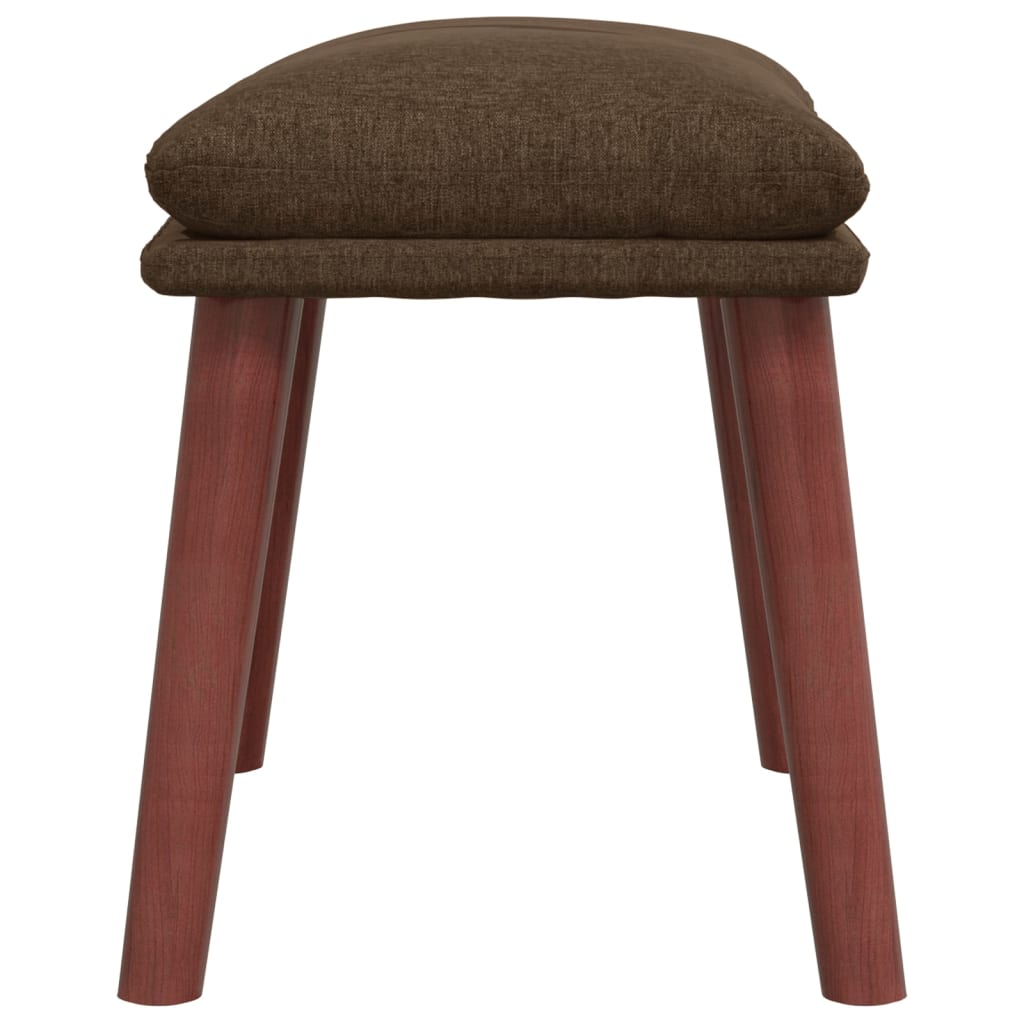 Voetenbank 45x29,5x35 cm stof bruin is nu te koop bij PeponiXL, paradijselijk wonen!