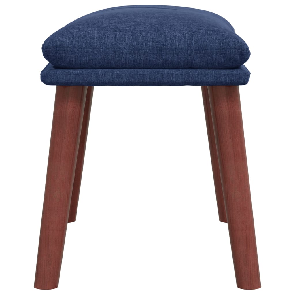 Voetenbank 45x29,5x35 cm stof blauw is nu te koop bij PeponiXL, paradijselijk wonen!