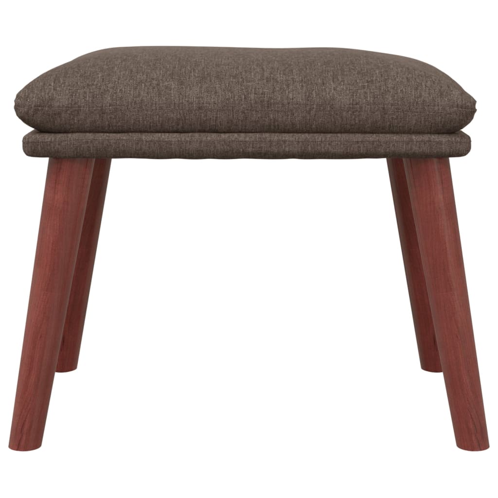 Voetenbank 45x29,5x35 cm stof taupe is nu te koop bij PeponiXL, paradijselijk wonen!