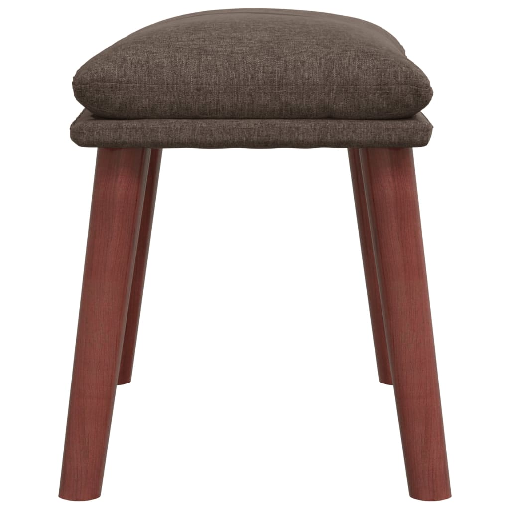 Voetenbank 45x29,5x35 cm stof taupe is nu te koop bij PeponiXL, paradijselijk wonen!