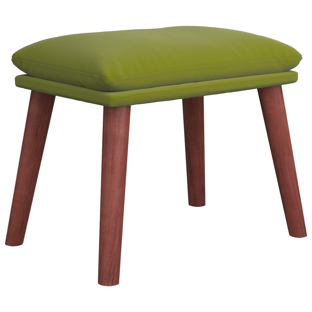 Voetenbank 45x29,5x35 cm fluweel lichtgroen is nu te koop bij PeponiXL, paradijselijk wonen!
