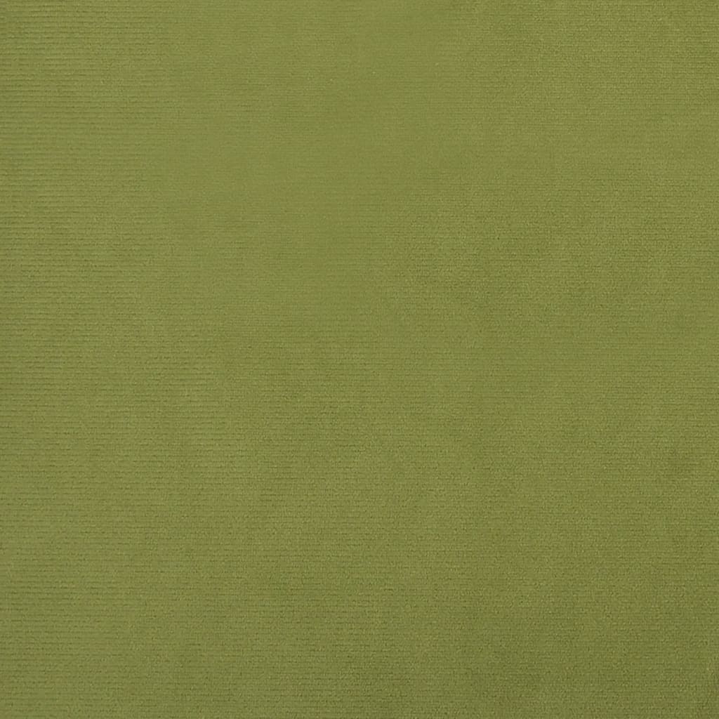 Voetenbank 45x29,5x35 cm fluweel lichtgroen is nu te koop bij PeponiXL, paradijselijk wonen!