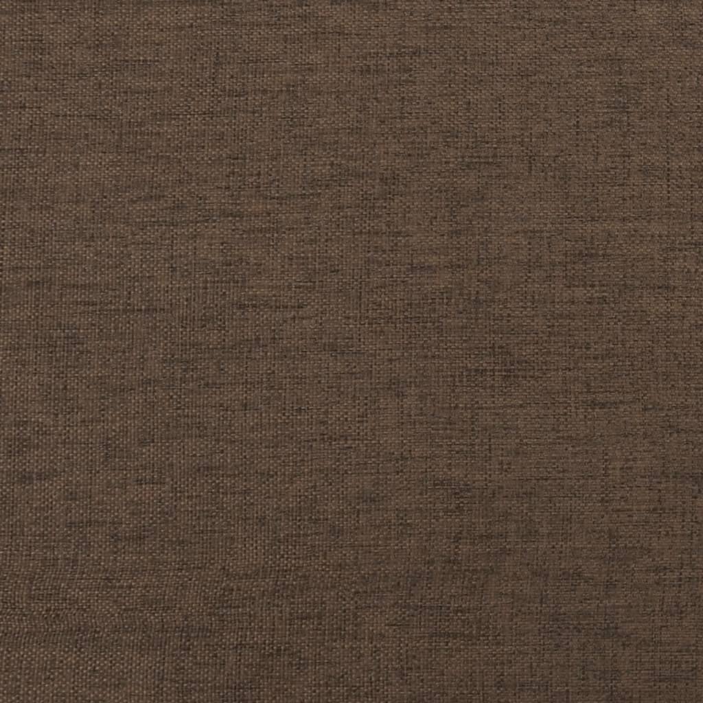 Voetenbank 45x29,5x35 cm stof en kunstleer bruin is nu te koop bij PeponiXL, paradijselijk wonen!