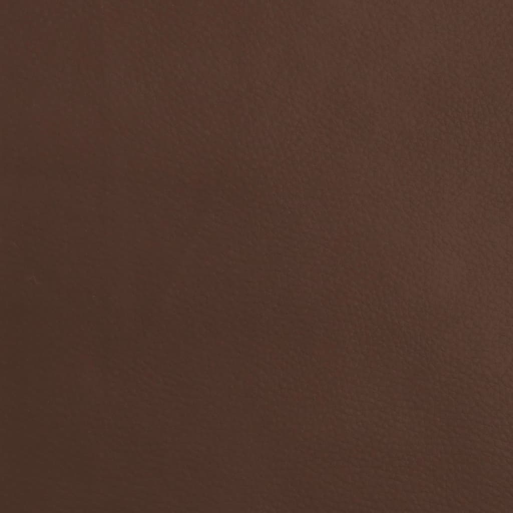 Voetenbank 45x29,5x35 cm kunstleer bruin is nu te koop bij PeponiXL, paradijselijk wonen!