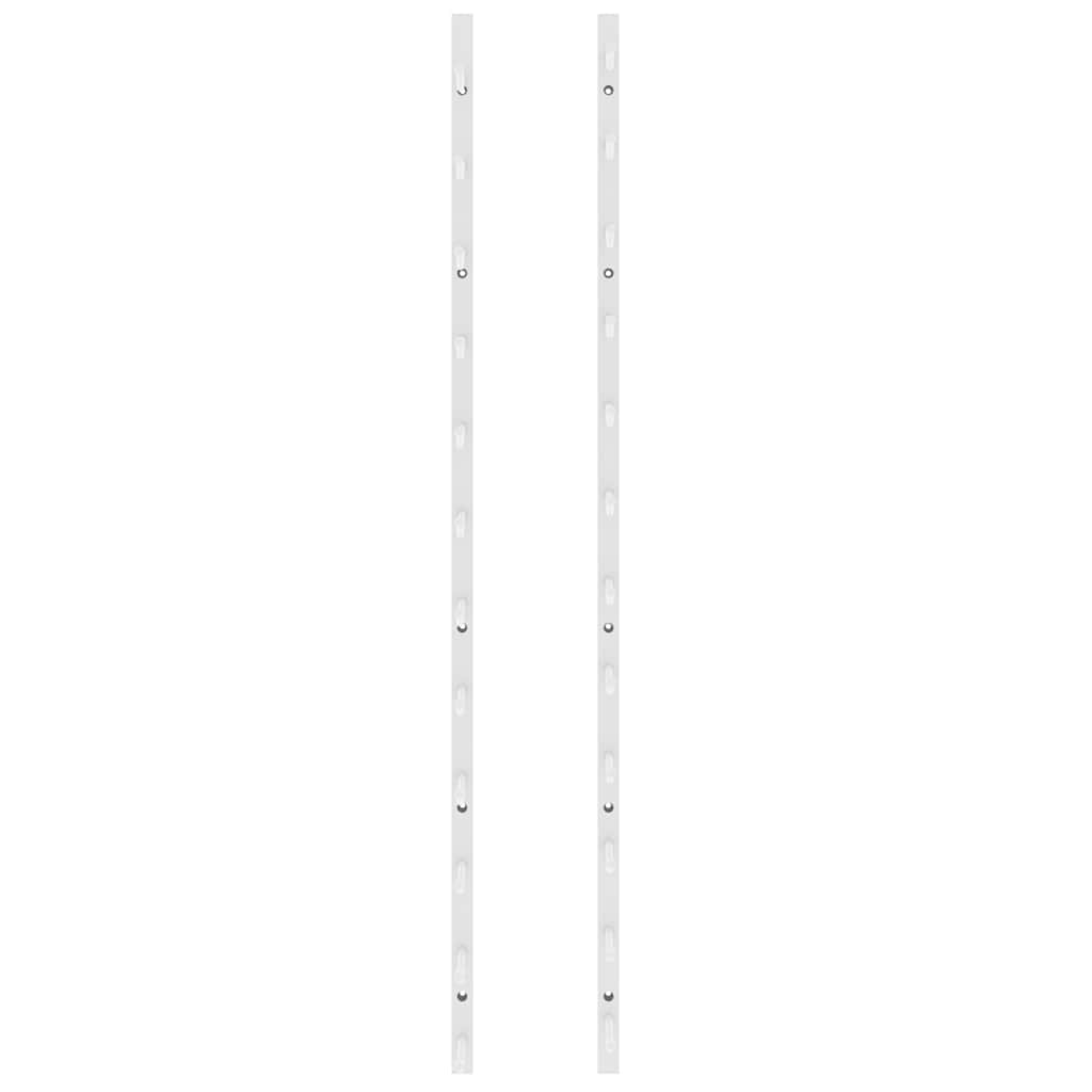 Wijnrek voor 12 flessen wandmontage ijzer wit is nu te koop bij PeponiXL, paradijselijk wonen!