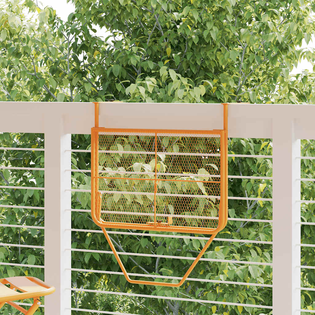 Balkontafel 60x40 cm staal geel is nu te koop bij PeponiXL, paradijselijk wonen!