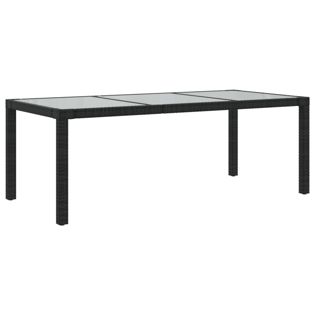 7-delige Tuinset met kussens poly rattan zwart is nu te koop bij PeponiXL, paradijselijk wonen!