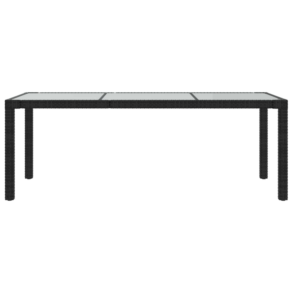 9-delige Tuinset met kussens poly rattan zwart is nu te koop bij PeponiXL, paradijselijk wonen!