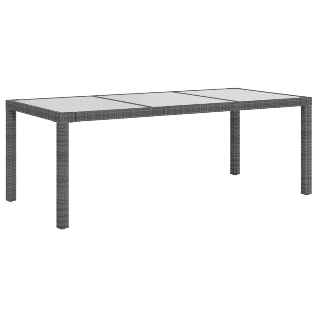 7-delige Tuinset met kussens poly rattan grijs is nu te koop bij PeponiXL, paradijselijk wonen!