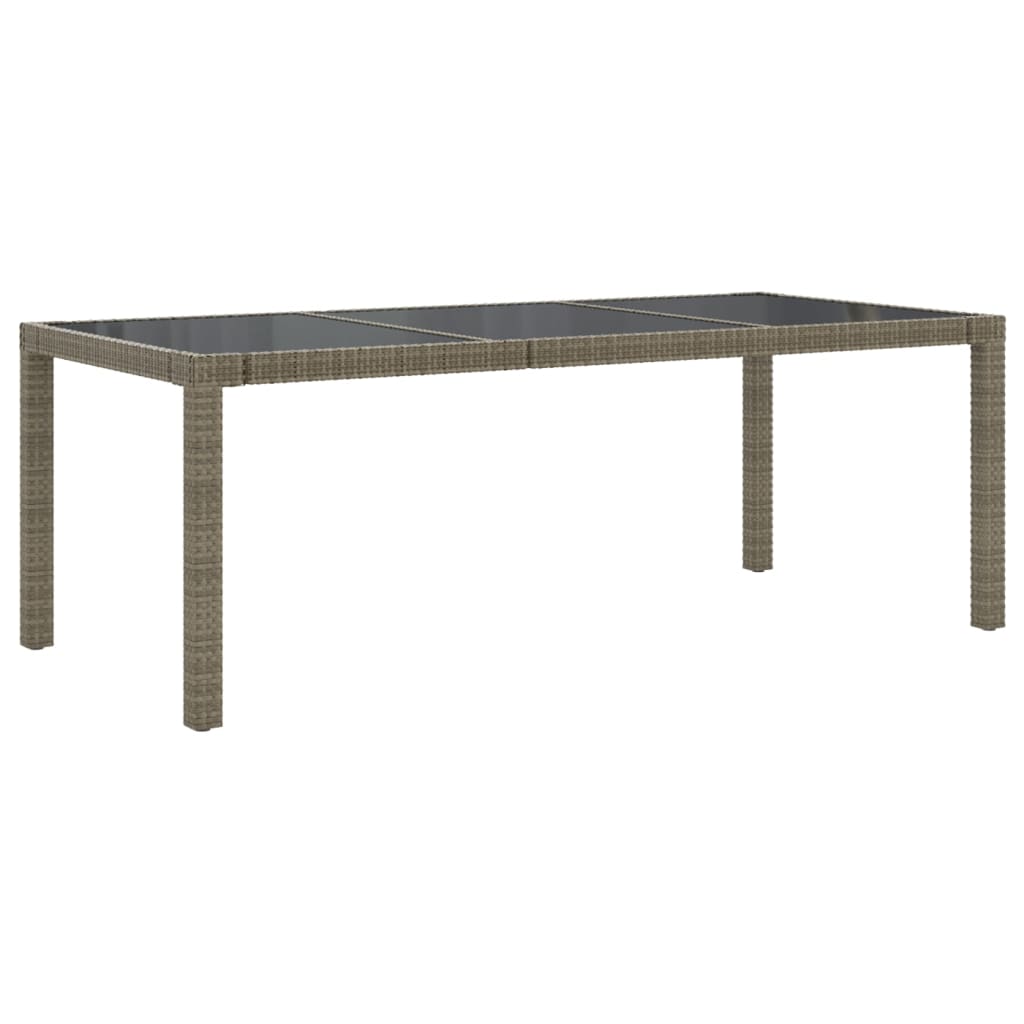 7-delige Tuinset met kussens poly rattan grijs is nu te koop bij PeponiXL, paradijselijk wonen!