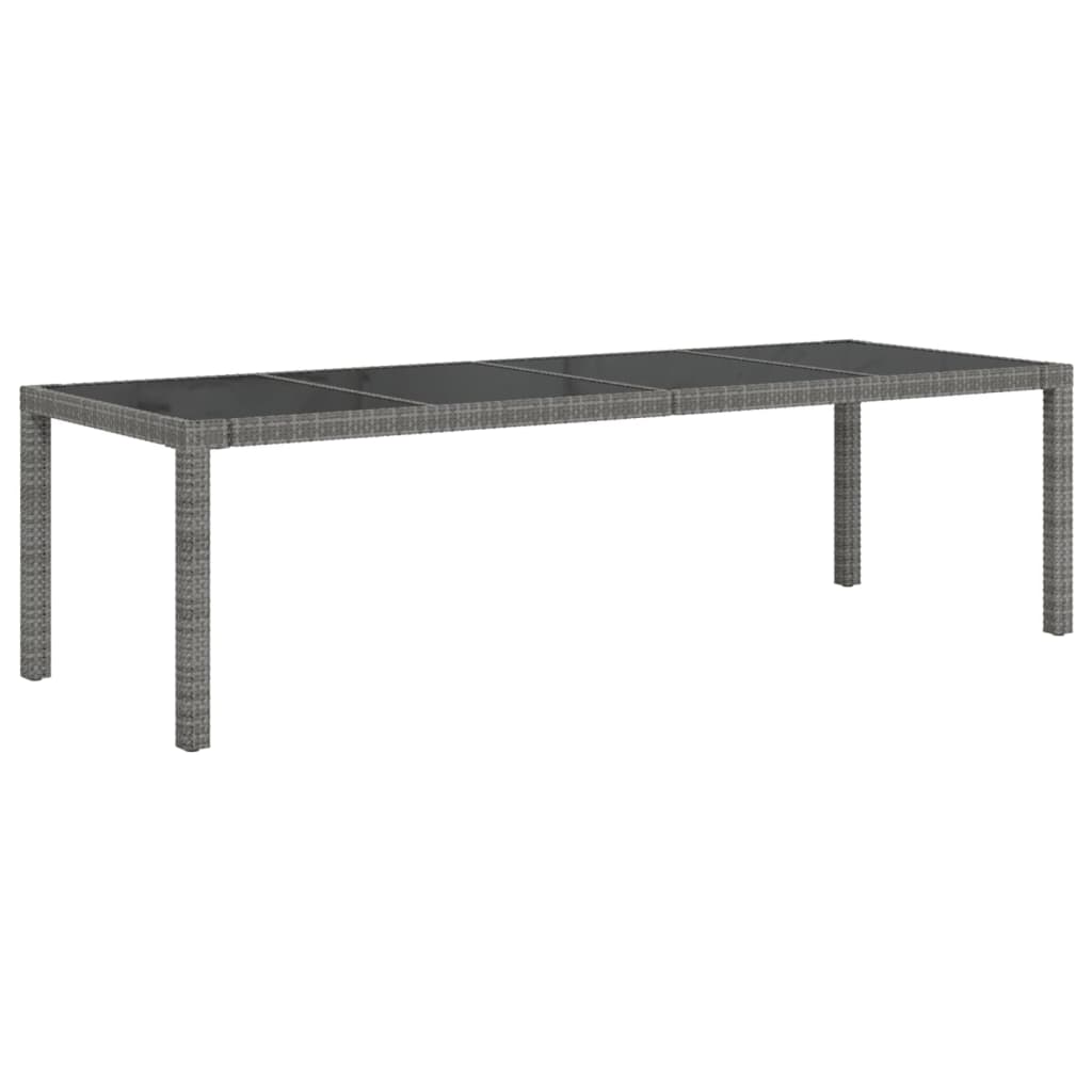 9-delige Tuinset met kussens poly rattan grijs is nu te koop bij PeponiXL, paradijselijk wonen!