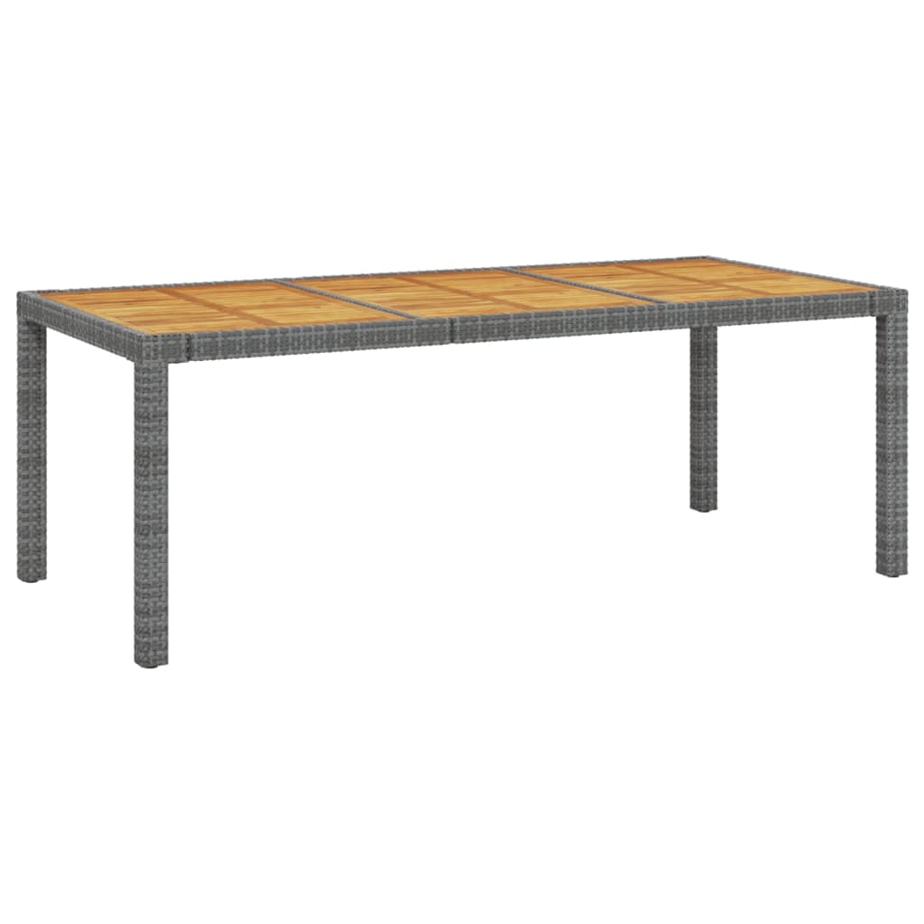 7-delige Tuinset met kussens poly rattan grijs is nu te koop bij PeponiXL, paradijselijk wonen!