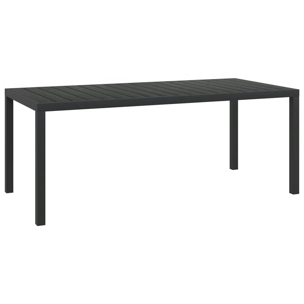 9-delige Tuinset met kussens poly rattan grijs
