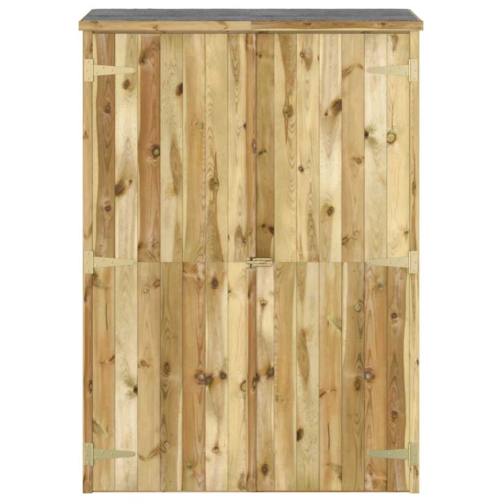 Tuinschuur 123x45x171 cm geïmpregneerd massief grenenhout is nu te koop bij PeponiXL, paradijselijk wonen!