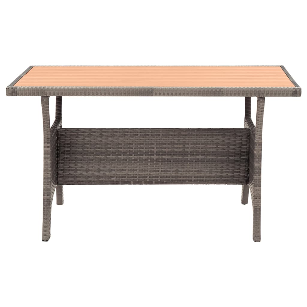 3-delige Tuinset met kussens poly rattan grijs is nu te koop bij PeponiXL, paradijselijk wonen!