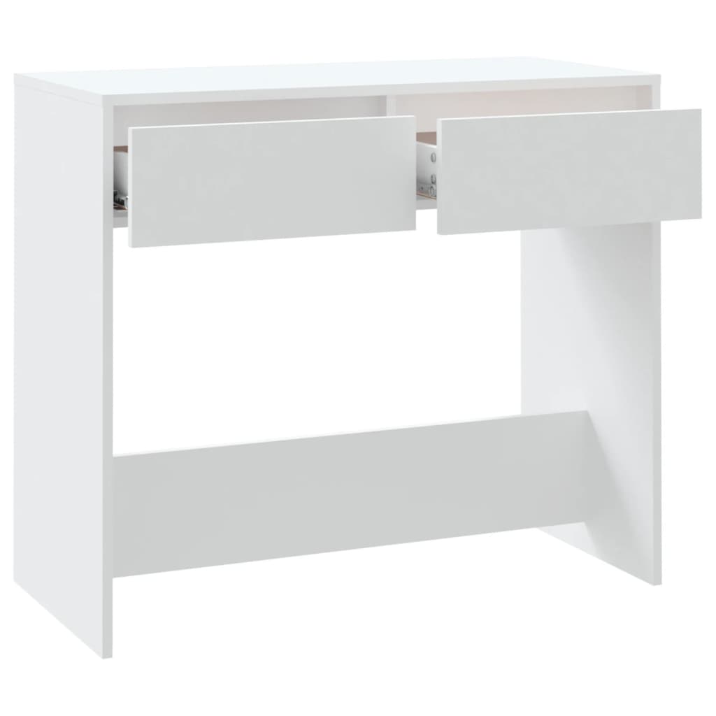 Wandtafel 89x41x76,5 cm bewerkt hout wit is nu te koop bij PeponiXL, paradijselijk wonen!