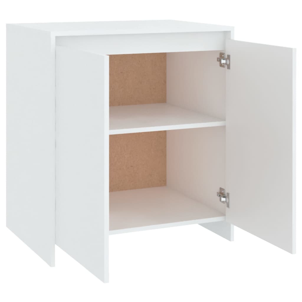 Dressoir 70x41x75 cm bewerkt hout wit is nu te koop bij PeponiXL, paradijselijk wonen!