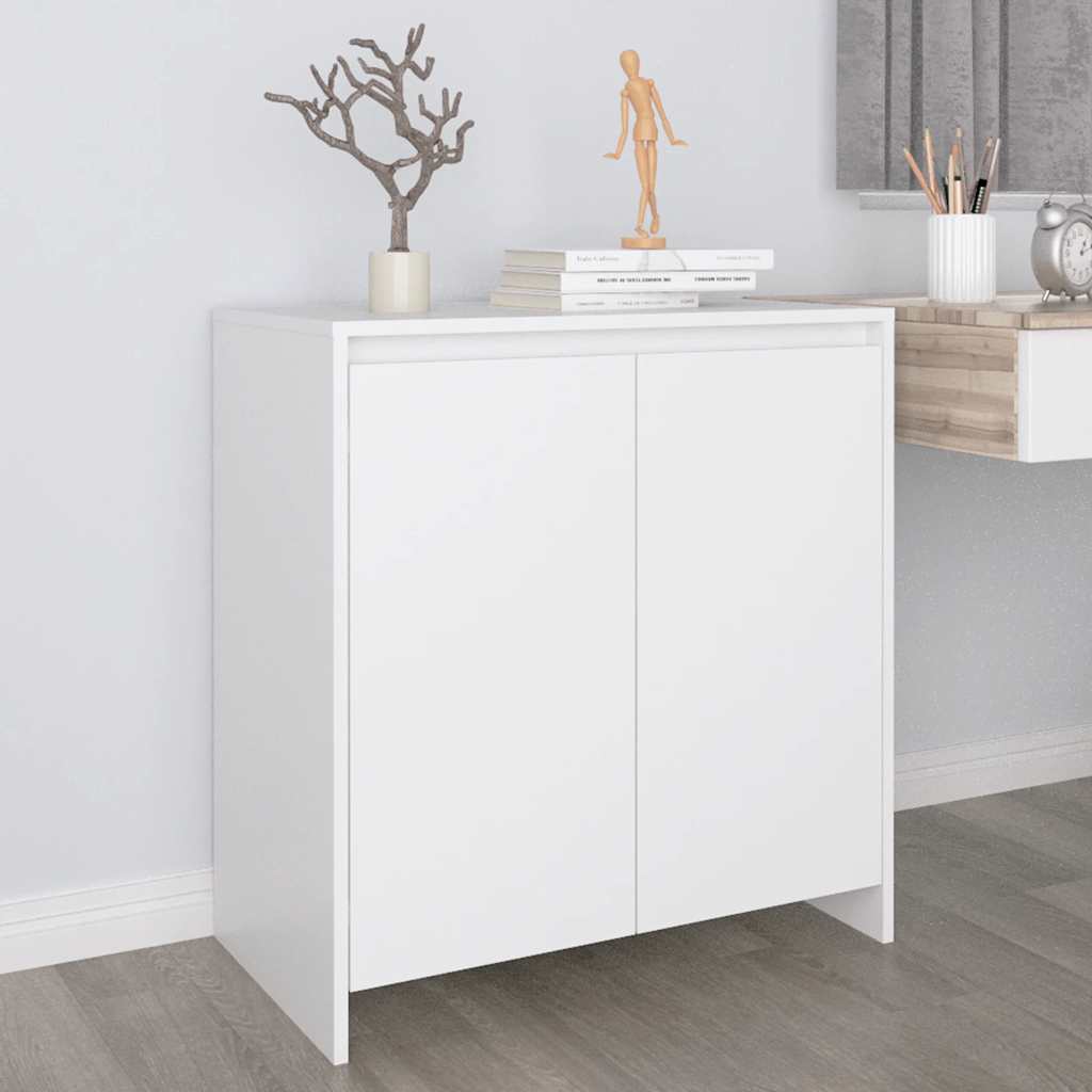 Dressoir 70x41x75 cm bewerkt hout wit is nu te koop bij PeponiXL, paradijselijk wonen!