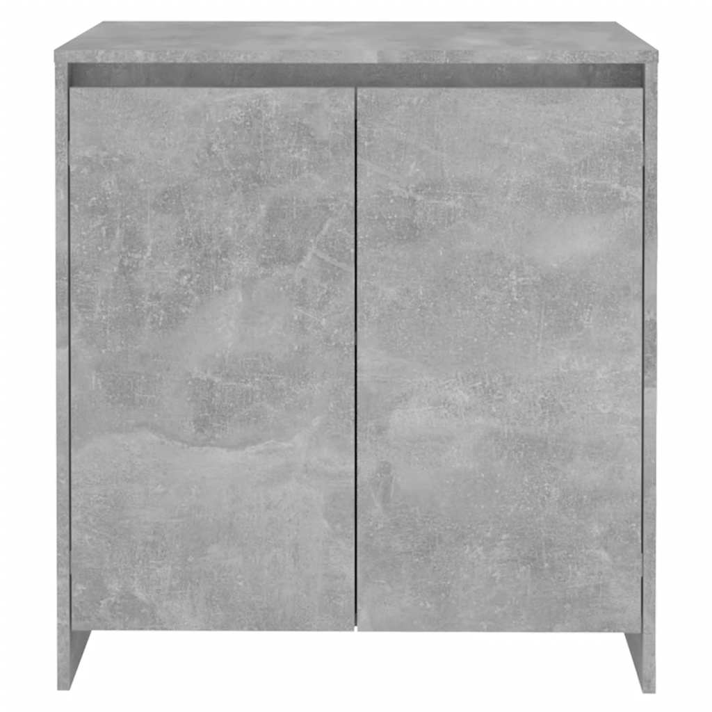 Dressoir 70x41x75 cm bewerkt hout betongrijs is nu te koop bij PeponiXL, paradijselijk wonen!