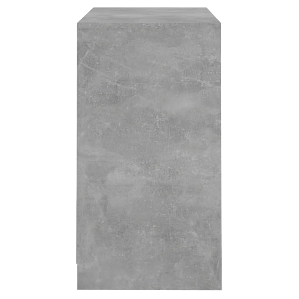Dressoir 70x41x75 cm bewerkt hout betongrijs is nu te koop bij PeponiXL, paradijselijk wonen!