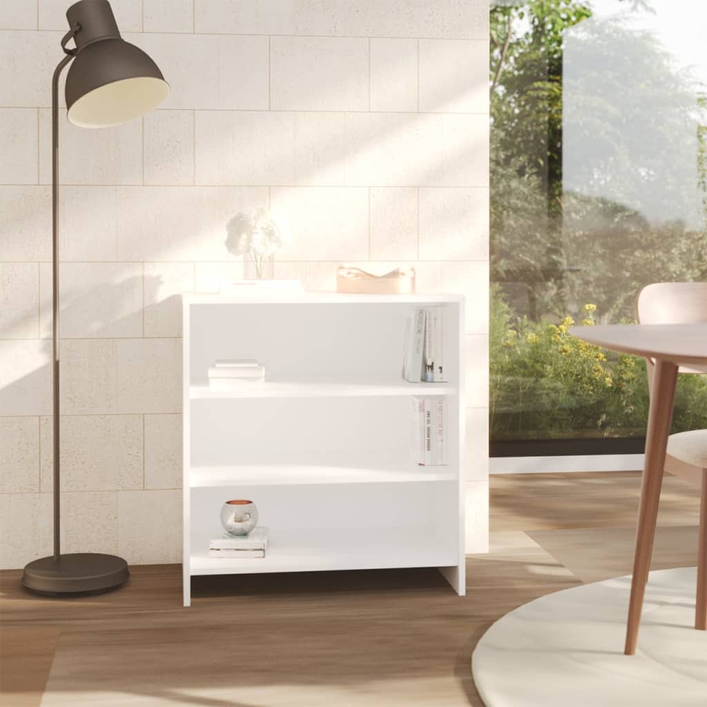 Dressoir 70x40,5x75 cm bewerkt hout wit is nu te koop bij PeponiXL, paradijselijk wonen!