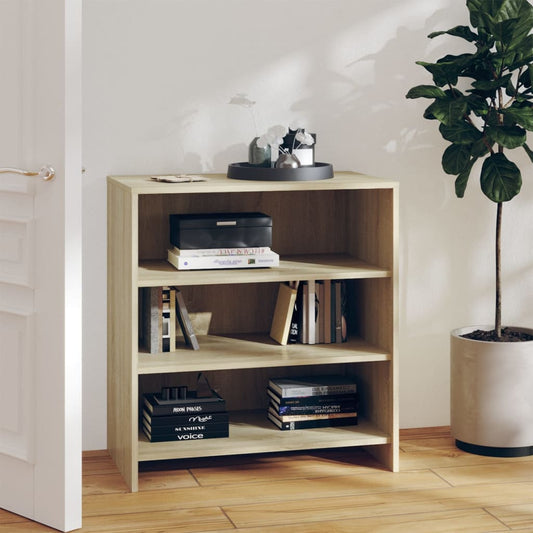 Dressoir 70x40,5x75 cm bewerkt hout sonoma eikenkleurig is nu te koop bij PeponiXL, paradijselijk wonen!