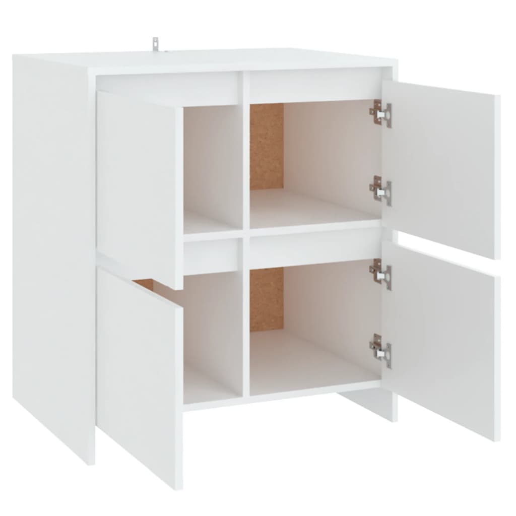 Dressoir 70x41x75 cm bewerkt hout wit is nu te koop bij PeponiXL, paradijselijk wonen!