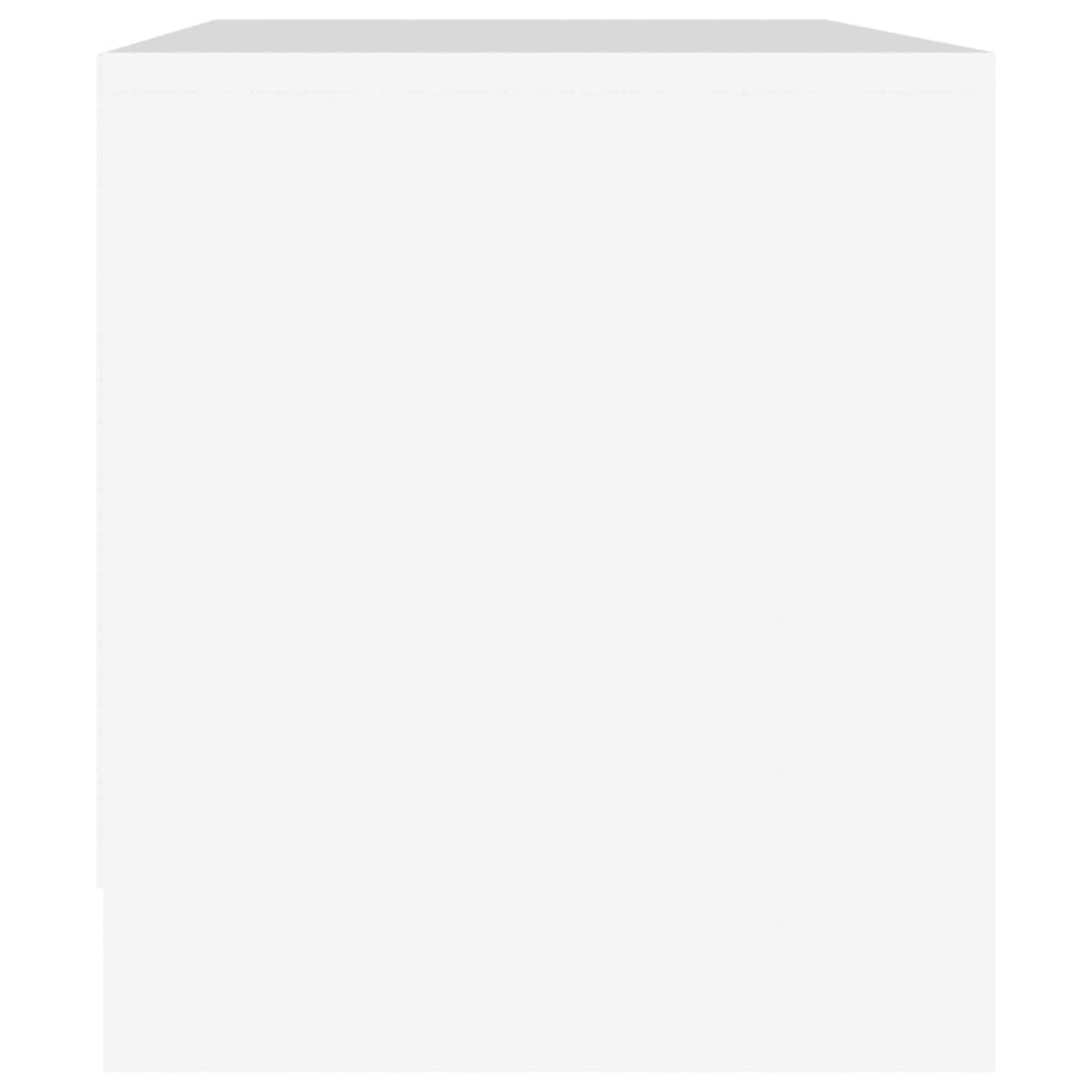 Tv-meubel 90x35x40 cm bewerkt hout wit is nu te koop bij PeponiXL, paradijselijk wonen!