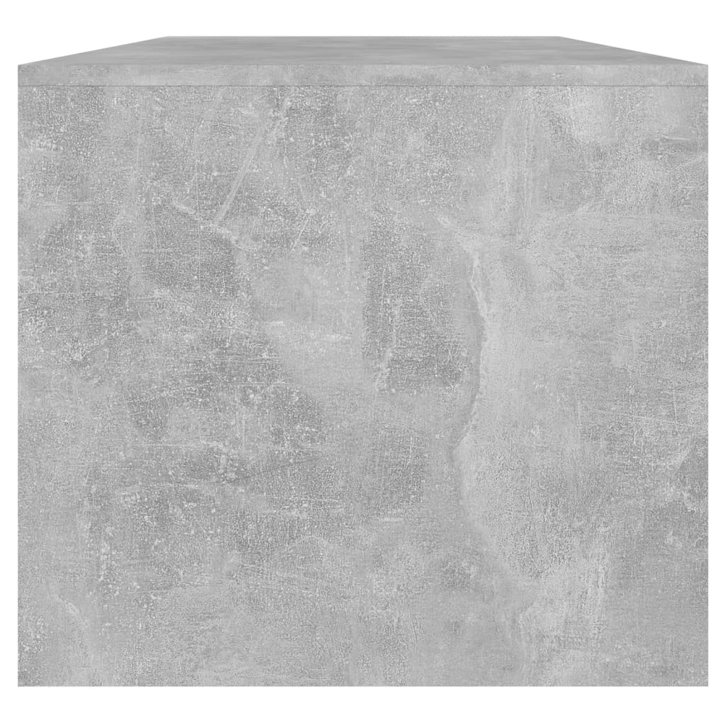 Salontafel 102x50x45 cm bewerkt hout betongrijs
